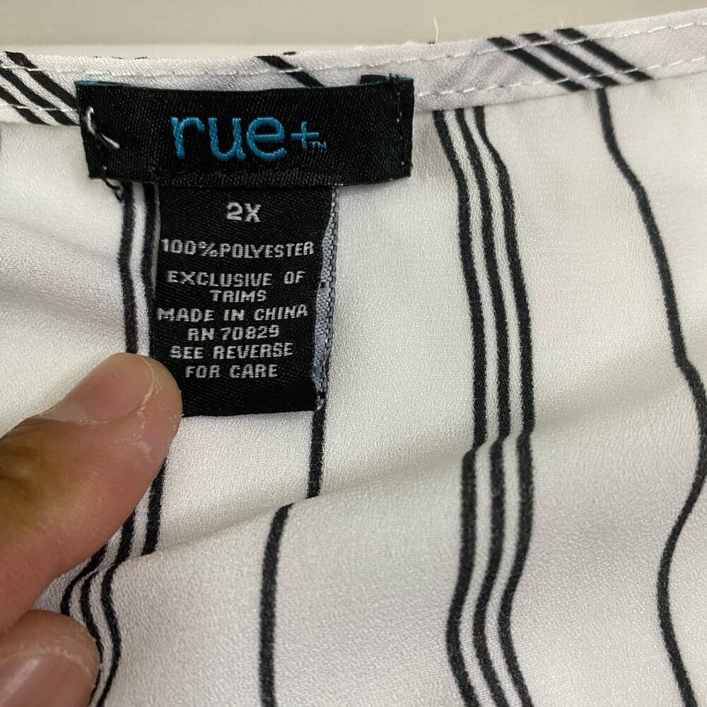 Rue+ Tank Top Blouse Women Size 2X - Picture 2 of 4